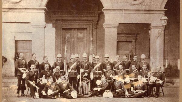 2nd Battalion, Poona, 1887 (D/DLI 2/1/267/1) - Copyright © Durham County Record Office.