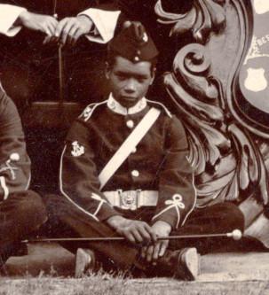 Detail from 'H' Company, Mandalay, 1899 (D/DLI 2/2/179) - Copyright © Durham County Record Office.