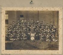 Photograph of band [1900-1910] (D/DLI 7/194/10) - Copyright Â© Durham County Record Office.