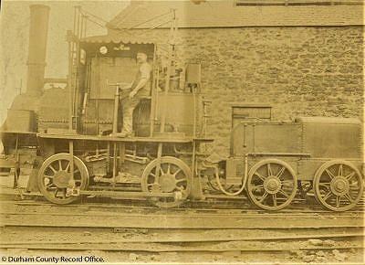 Early Hetton Colliery locomotive (D/X 1695/2/7) - Â© Durham County Record Office
