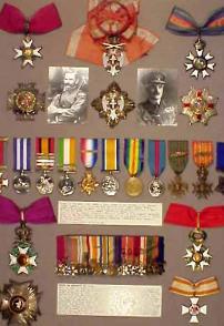 Lieutenant-General De Lisle's medals