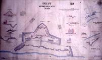 Plan of Kosheh defences, 1886, courtesy of The National Archives [WO 78/164] - Copyright Â© Durham County Record Office.