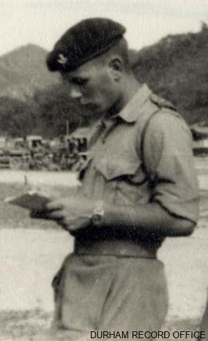 Second Lieutenant Peter de la Billiere, 1st Battalion DLI, Korea, April-July 1953. Image © Durham Record Office (D/DLI 7/1277/41)