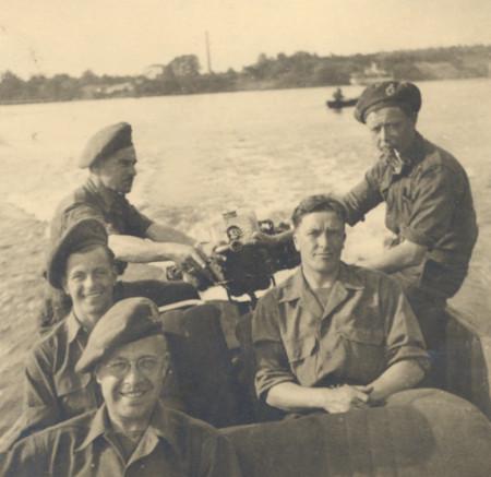 On leave on the Baltic coast, May 1945. Image © Durham Record Office (D/DLI 7/404/28(64))